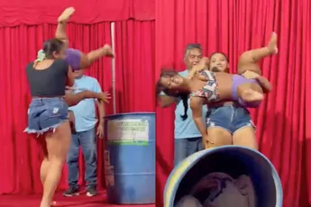 Er zijn plekken waar iemand met dwerggroei in een ton proberen te duwen nog steeds topvermaak is