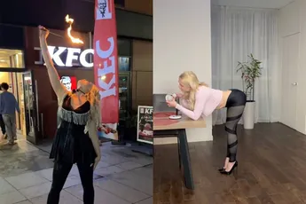 Anna Delos houdt van vlammen en heeft de beste party tricks