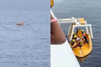 [VIDEO] Disney-cruiseschip in paniek: meisje overboord, vader springt erachteraan