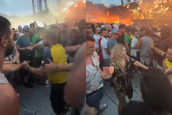 Beuk today, blauwe plekken tomorrow en de beelden forever, op Tomorrowland