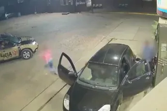 Ontvoerde vrouw springt uit auto en vlucht in politiewagen in Brazilië