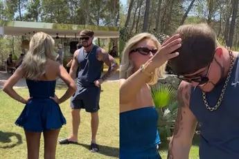 OF-model Bonnie Blue ontmoet Ibiza Final Boss: heerlijk ongemakkelijk gesprekje