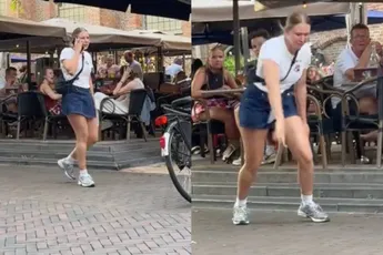 Jongedame in Zwolle gooit telefoon stuk na gedumpt te zijn en dat gaat snoeihard viraal