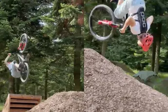 Deense free-rider dacht een dubbele salto te maken, het liep uiteraard anders