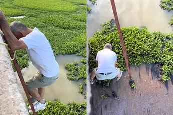 Dit is wat je noemt ‘een gevaarlijk klusje’