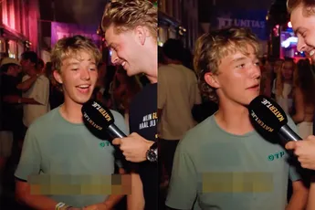 Een ding is zeker, deze jongen gaat geen dames fiksen tijdens de KEI-week in Groningen