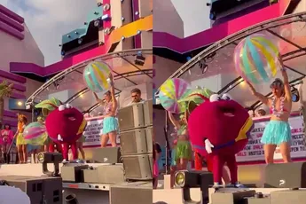 Hoe was jouw weekend? Iemand was dus verkleed als bietje op Decibel