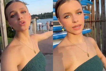 Influencer Joyliana ontmoet eindelijk leuke jongen en geeft hem een beeld om nooit te vergeten