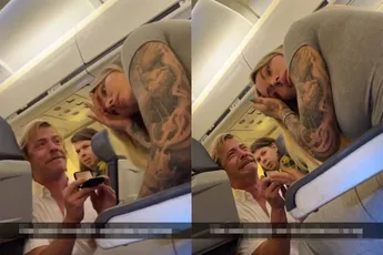 Man doet huwelijksaanzoek in vliegtuig, hele cabine ziet hoe hij wordt afgewezen