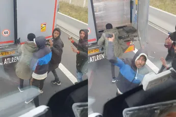 Ondertussen in Spanje: Nederlandse vrachtwagen heeft toch ineens wat extra lading