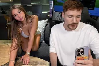 OF-model Sophie Rain doneert 1 miljoen dollar aan MrBeast’s Team Water