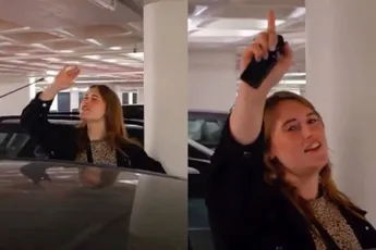 Zangeres Nina Sophia brengt een heel mooi, lief, ingetogen liedje van Ron van Zalmsaus