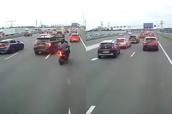 Ook zo sneu: zogenaamde Alpha-mannetje op de A8