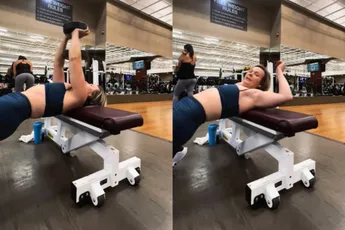 Micro-“influencertje” Jennifer Picone is niet gediend van dame op de achtergrond van haar video