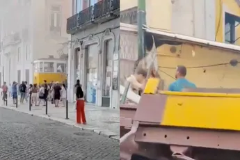 Tramramp in hartje Lissabon: vijftien doden bij ontsporing Glória-funicular