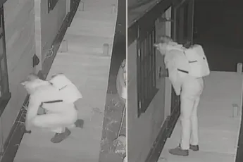 Brandstichter accommodatie op de jetskiplas op Landsard Beach staat goed op beeld