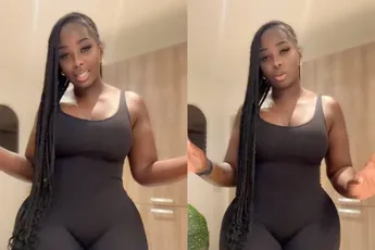 Courgette van de buurvrouw gekregen, best een aardig ding