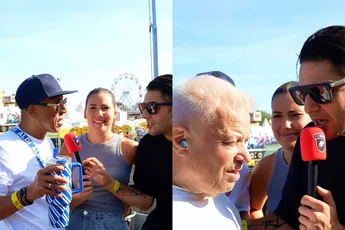 Darkraver en Outsiders doen soort van podcast op Kamping Kitsch Club in Belgie