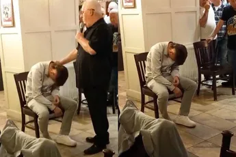 Gehypnotiseerd in de lokale pub en ineens zingt hij Chinees