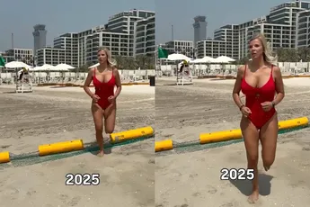 Luxy Dutch laat zien dat Baywatch weer terug op de buis moet komen
