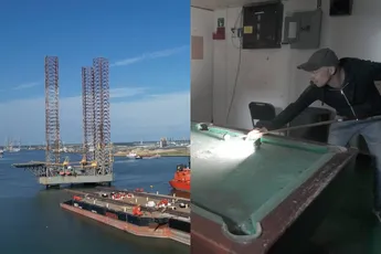 Natuurlijk mag je niet illegaal op een boorplatform verblijven in Zeeland, maar het is wel cool!