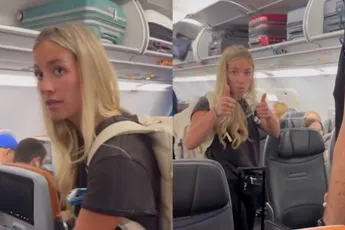 Mede-passagier jat oplader, begrijpt woede eigenaar niet