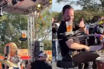 Nog geen echte vliegende auto’s, maar vliegend bier is er wel