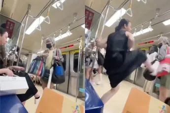 Dropkick-oma in Taipei blijkt voortvluchtige winkeldief