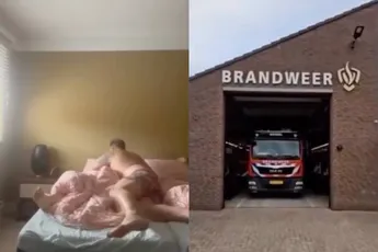 Brandweer Limburgse Kessel maakt hilarische Boom Plant Challenge video