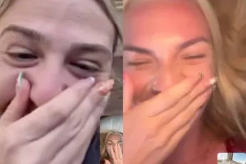 De andere POV van vriendin die laat weten dat ze ruige nacht heeft gehad