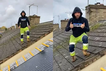 Jackass, maar dan door een zonnepanelenboer