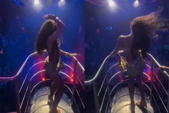 Jurkje blaast omhoog en publiek krijgt meer show dan gepland