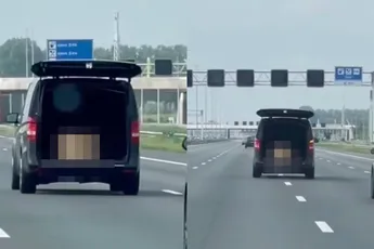 Klep vergeten of stinkt het gewoon in de auto?