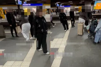 Man heeft het aan de stok met drie vrouwen op treinstation in Düsseldorf