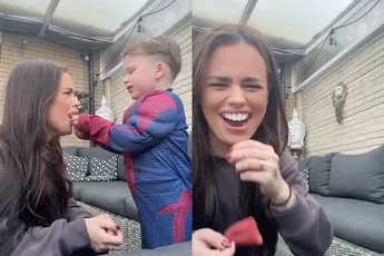 Mannetje loopt trauma op nadat hij tong aan knijper uit mond van zijn moeder trekt