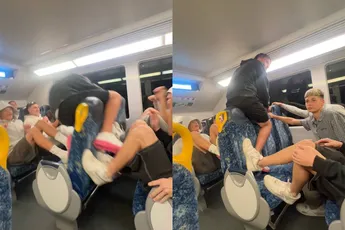 Mechanische stier? Nee joh, gewoon de 08:45 richting chaos