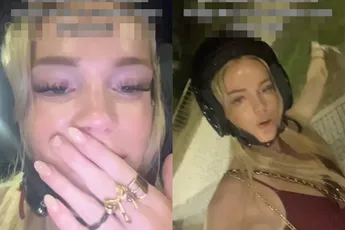 Natuurlijk eerst een video voor Snap maken als je op je muil bent gegaan met je scooter