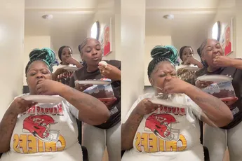 Nieuwe trend op TikTok: ontploffend ei in je muil