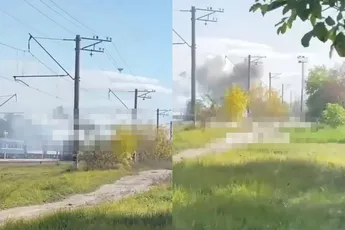 💥 Russische drone verwoest Oekraïense trein: tientallen gewond