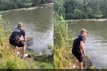 Visser krijgt z’n eigen haak terug