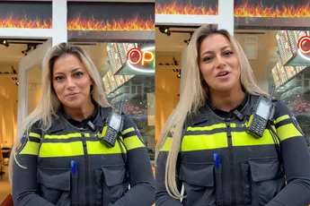 Wijkagent Bibi maakt burgerpromo voor favoriet restaurant, filmpje spoorloos verdwenen 🍔🚓