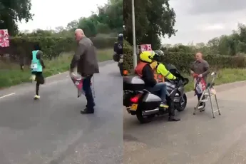 Zielepiet verstoort marathon in Eindhoven met ouderwetse december-discussie over Piet