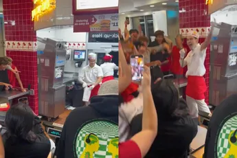 Jongeren zorgen voor chaos bij fastfoodketen In-N-Out met virale ‘6-7’-trend