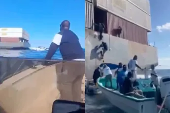 Cargoschip van Jacksonville naar Puerto Rico loopt vast op Bahama’s: locals vieren alvast 'Black Friday’