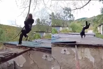 Je moet er even op wachten, maar dan gaat het uiteindelijk toch goed fout