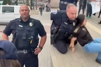 18-jarige opgepakt in Kannapolis: drankje gooien tegen agent eindigt in handboeien