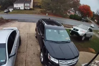 Gestolen Hyundai richt ravage aan in Lexington Park, “vrienden” laten bestuurder achter