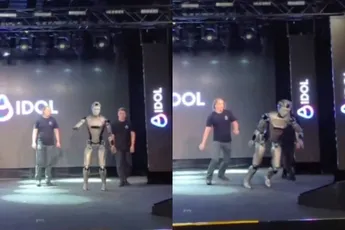 Russische AI-robot maakt z’n werelddebuut… en dat maakt indruk op de verkeerde wijze