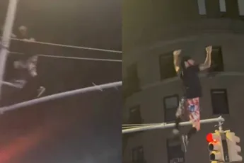 Knakker dacht even Prince of Persia te zijn en brak daarbij zijn pootje