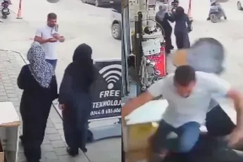 Auto vliegt winkel in, man ontsnapt op een schaamhaar na aan enkeltje hiernamaals